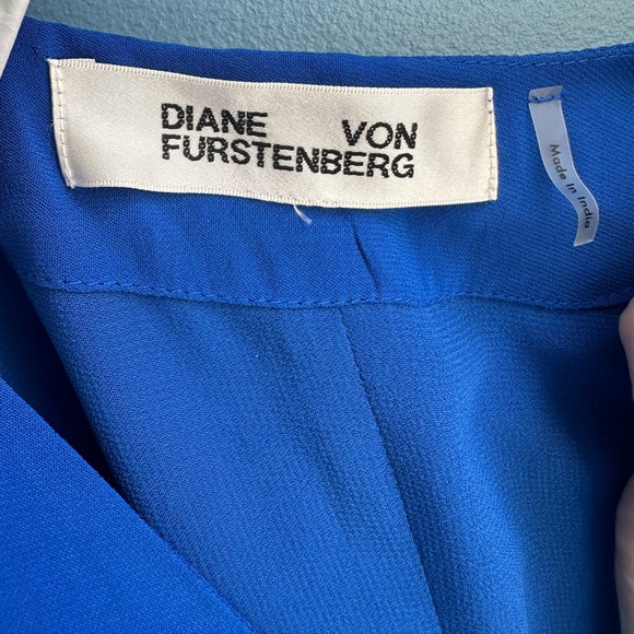 DVF Wrap Dress - Cobalt blue - size 0 - Picture 3 of 4